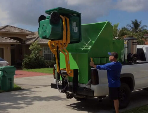 How a Trash Can Cleaning Truck Can Help Market Your Business