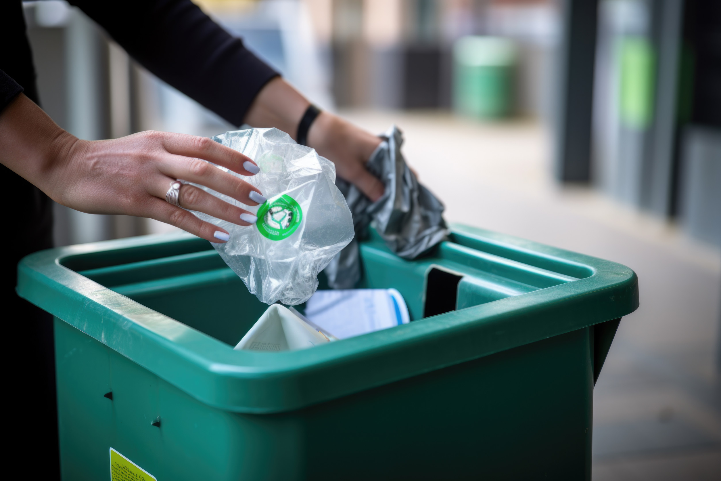 green bin cleaning