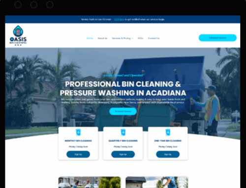Oasis Bin Cleaning